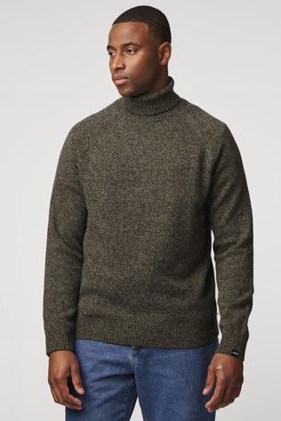 Antwrp Sous-Pull Mouline Turtleneck Knit Evergreen