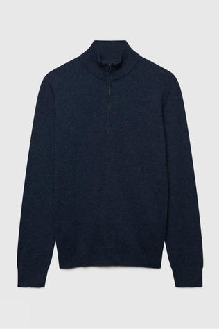Pull Essential Lightweight Wool Blend Half Zip Jumper