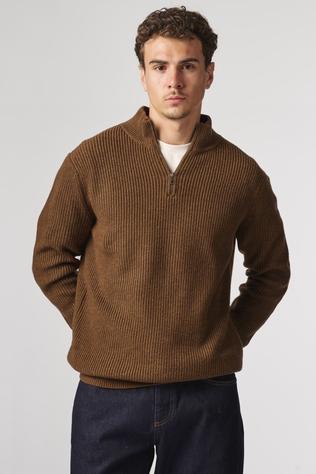 Pull Half Zip Merino Knit