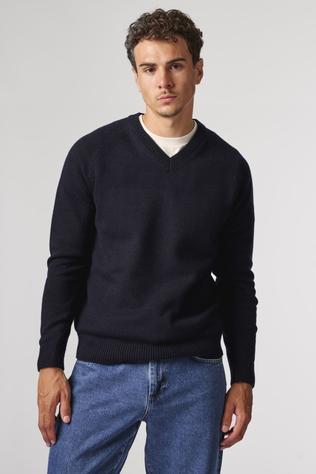 Sweater V Neck Merino Knit