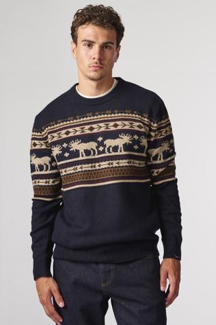 Pull Jacquard Merino Knit