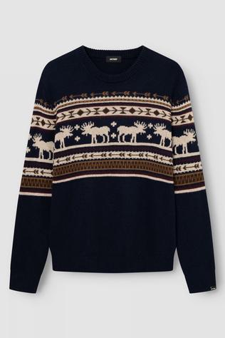 Pull Jacquard Merino Knit