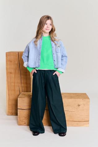 Broek Troy Han School Green