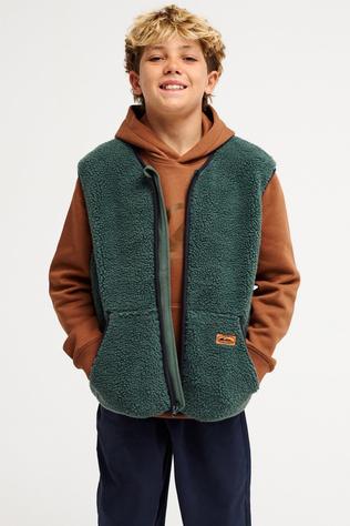 Polaire Kickflip Sleeveless Sherpa Yth
