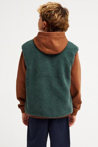 Polaire Kickflip Sleeveless Sherpa Yth
