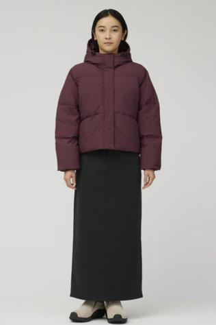 Snowpeak Doudoune Everyday Down Jacket Women'S Burgundy