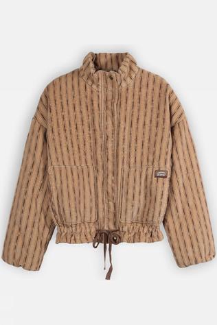 Jacket Stripy Printed Corduroy Jacket