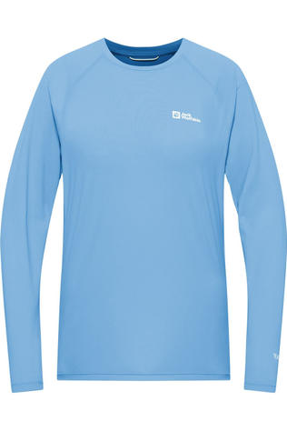 Jack Wolfskin T-Shirt Prelight Swift Ls W Mid Blue