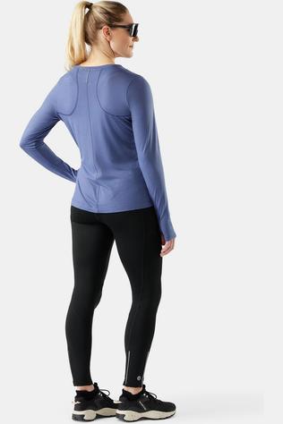 Smartwool T-Shirt Women'S Active Long Sleeve Nightfall Blue