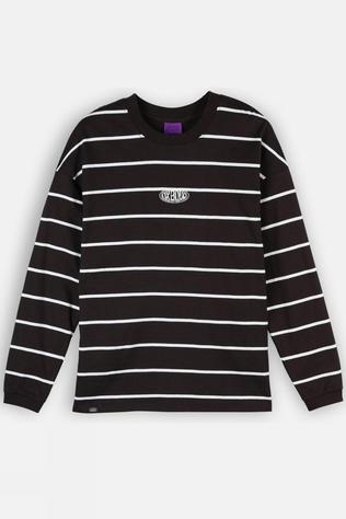 Oxbow T-Shirt Roasted Stripped Long Sleeve Cafe