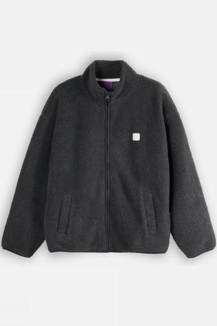Oxbow Fleece Warpedflo Zipped Sherpa 3D Artwork Caviar