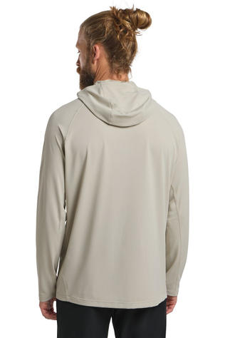 Jack Wolfskin Long Sleeve T-Shirt Prelight Swift Hoodie M Seal