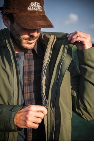 Chemise Ember Heavy Flannel Check Shirt Ls M