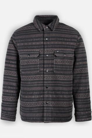 Oxbow Hemd Inland Padded Polar Fleece Black