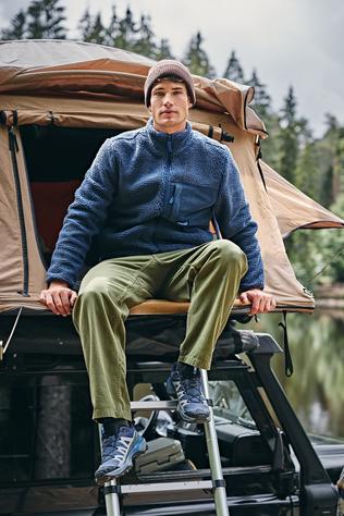 Kavu Fleece Wayside Sherpa Dark Navy