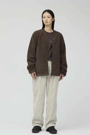 Polaire Water-Repellent Fleece Cardigan