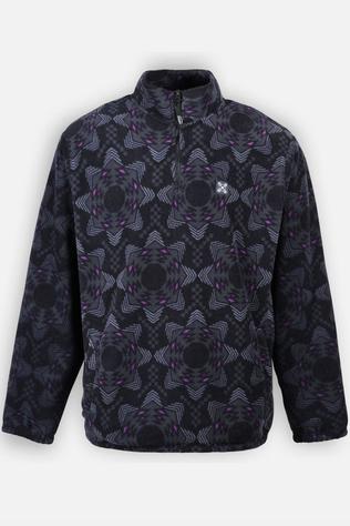 Fleece Half Zip Psych Quarter Zip Printed Polar