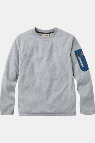 Trui Forestscape Grid Fleece Crew