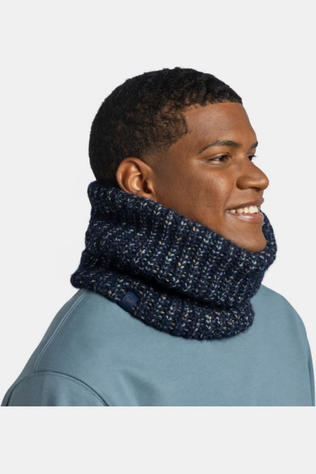 Écharpe Knitted & Fleece Neck Warmer Dalia Night Blue