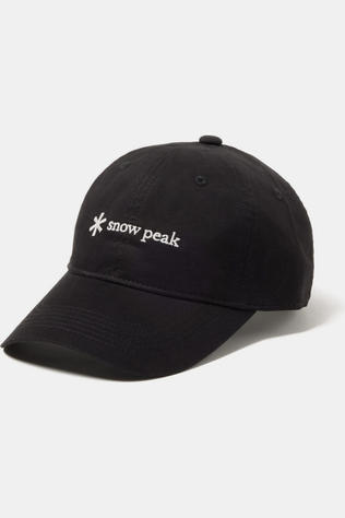 Snowpeak Pet Nsd Logo Cap Black
