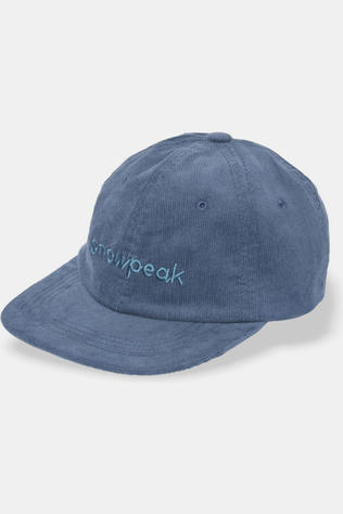 Snowpeak Pet Corduroy Logo Design Cap Light Blue