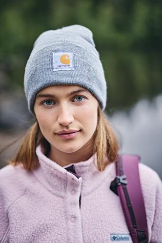 Bonnet Knit Cuffed Beanie
