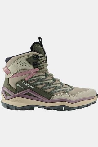 LOWA Chaussures De Randonnée Maddox Pro GTX Mid Ws Desert/Old Rose