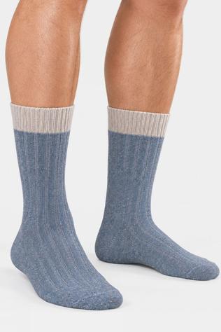 Chaussettes De Randonnée Merino Silk Rib Crew