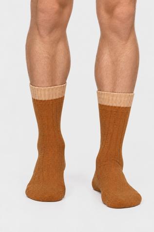 Socks Merino Silk Rib Crew