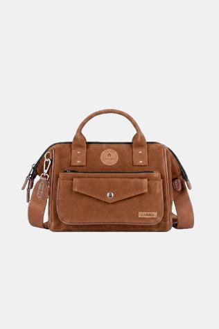 Stuffsack Crossbody Vegan Suede Medium