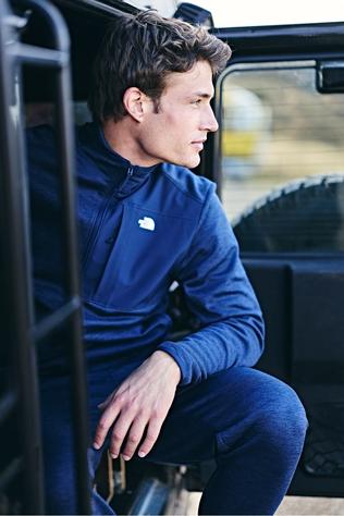 The North Face Cardigan M Tnf Performance Fleece Full Zip Jacket Summit Navy Dark Heather