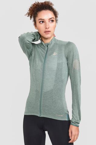 Craft T-Shirt Core Bike Essence Wool Ls Thyme-Melange