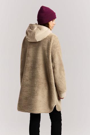 Fleece Prtkatia Outdoor Long Jacket