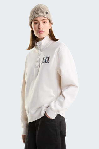 Pull W Ski Embro Relaxed 1/4 Zip - Graphic