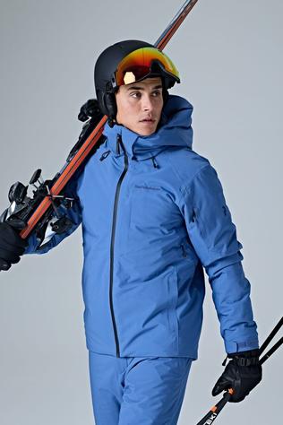 Peak Performance Ski-Jas M Maroon Insulated Jacket Summit Sky