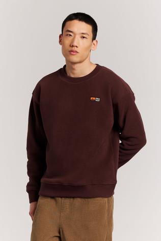 Protest Pull Prthawks Sweatshirt Pecanred