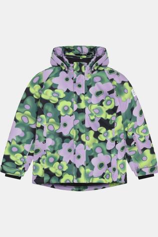 Color Kids Ski-Jas Aop Purple Rose