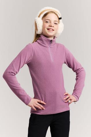 Protest Polaire Zora Jr 1/4 Zip Active Top Valerian Lilac