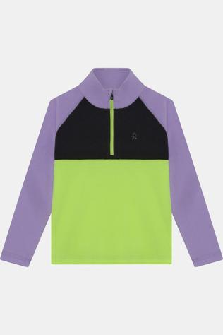 Fleece Pulli - Colorblock