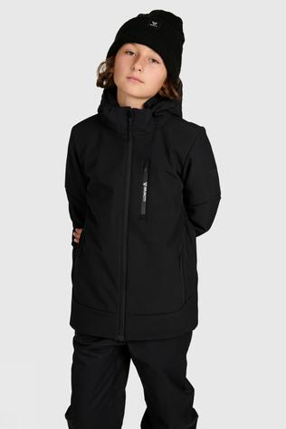 Brunotti Ski-Jas Marsalos Boys Softshell Jacket Snow Black