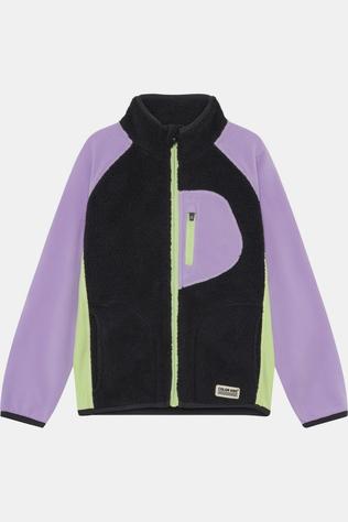 Fleece Teddy Jacket W. Fleece Sleeves