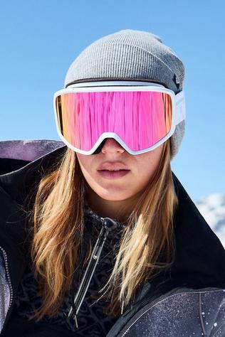 Roxy Lunettes De Ski Izzy White/Clux Ml Pink S3