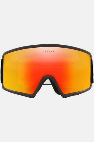 Oakley Lunettes De Ski Target Line M Matte Black/Fire Iridium + Persimmon