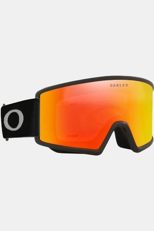 Oakley Lunettes De Ski Target Line M Matte Black/Fire Iridium + Persimmon