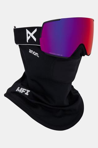 Anon Skibril M5 + Bonus Lens + Mfi Fask Mask Black - Perceive Sunny Red + Perceive Cloudy Burst