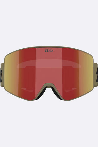 Bliz Lunettes De Ski G001 mid khaki/red