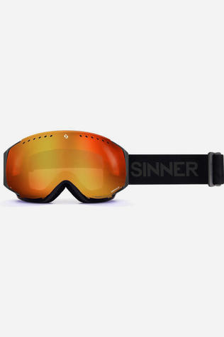 Sinner Lunettes De Ski Emerald Matte Black/Double Full Orange Mirror Vent/2025-01