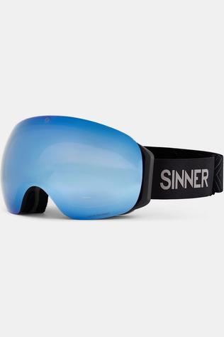 Sinner Lunettes De Ski Boreas Matte Black/Double Orng Sintrast + Dbl Blue Sintra