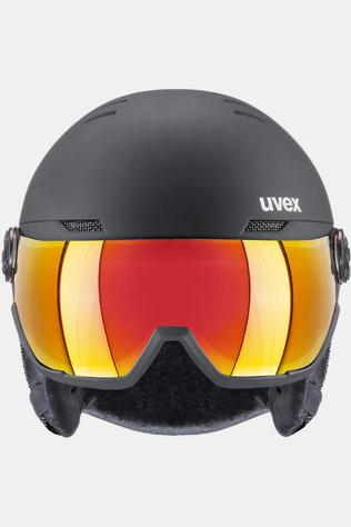 Uvex Skihelm Wanted Visor Black-Matt