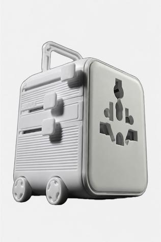 Xoopar Gadget Luggie White